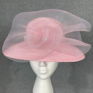 Candy Cotton Colored KENTUCKY DERBY HAT or SUNDAY CHURCH SERVICE HAT